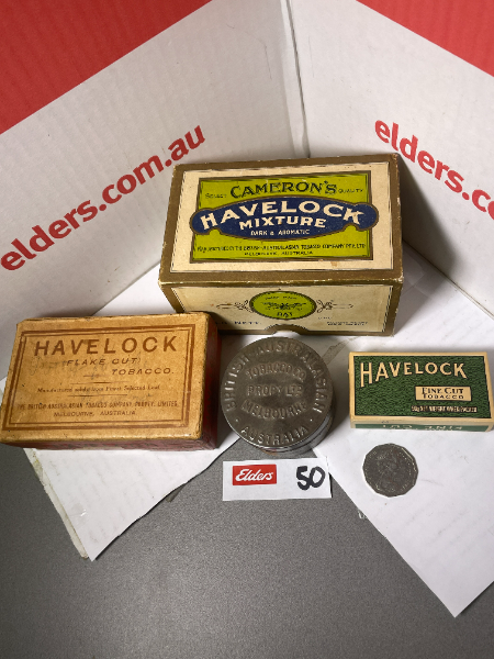 Lot 50 - Havelock Flake Cut Tobacco 16oz Box