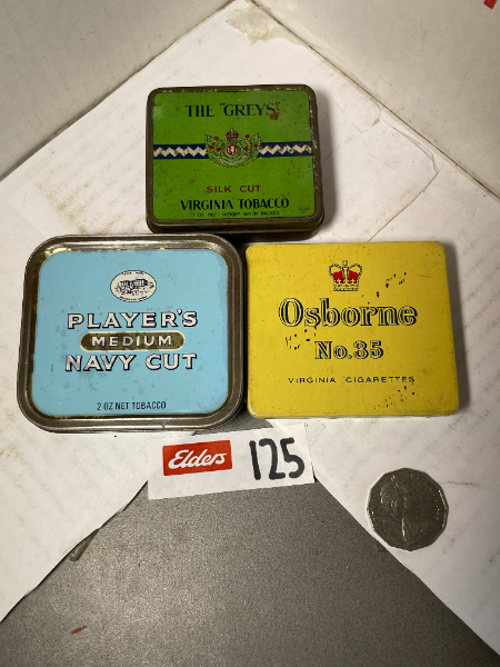 Lot 125 - The Greys Silk Cut Virginia Tobacco Tin | AuctionsPlus