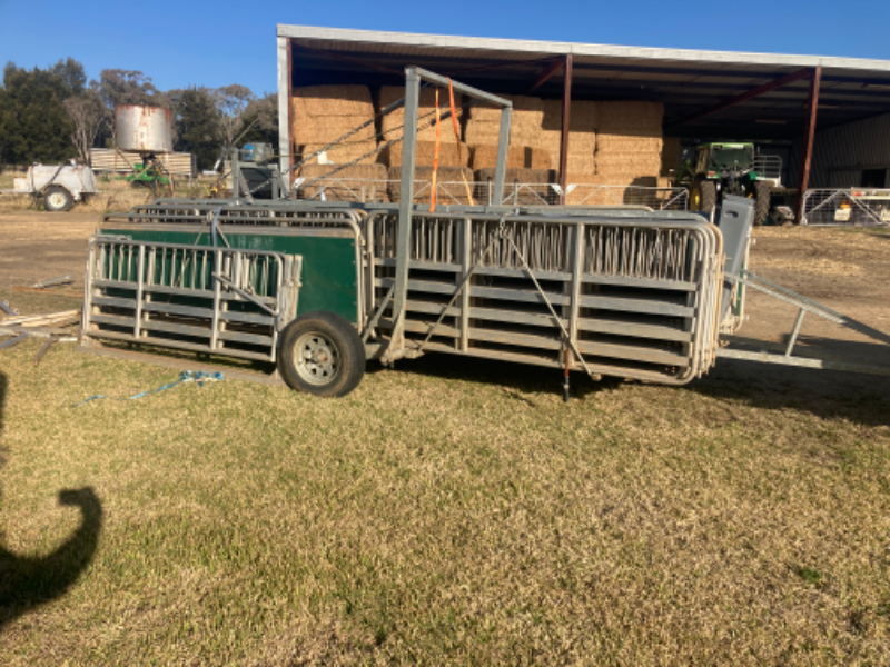 Lot 106 Prattley Portable sheep yards AuctionsPlus
