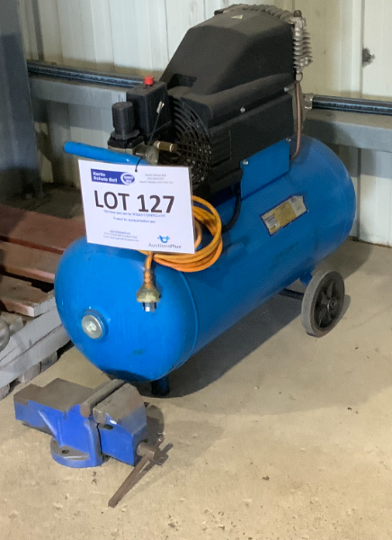LOT 127 - Compressor & Vice. | AuctionsPlus