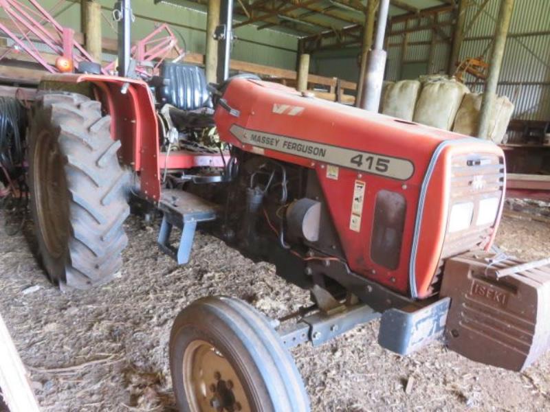 Lot 10 - Massey Ferguson 415 2WD Tractor | AuctionsPlus