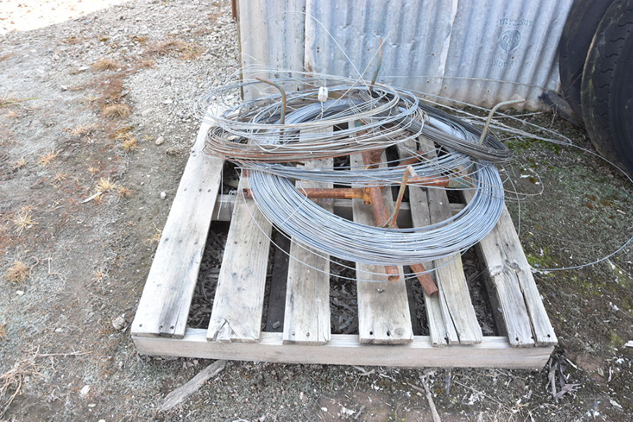 Lot 13 Wire Spinner & High Tensile Wire AuctionsPlus