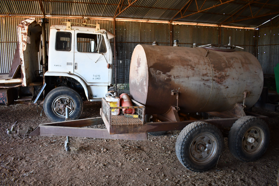 Lot 188 - 2200lt diesel trailer | AuctionsPlus