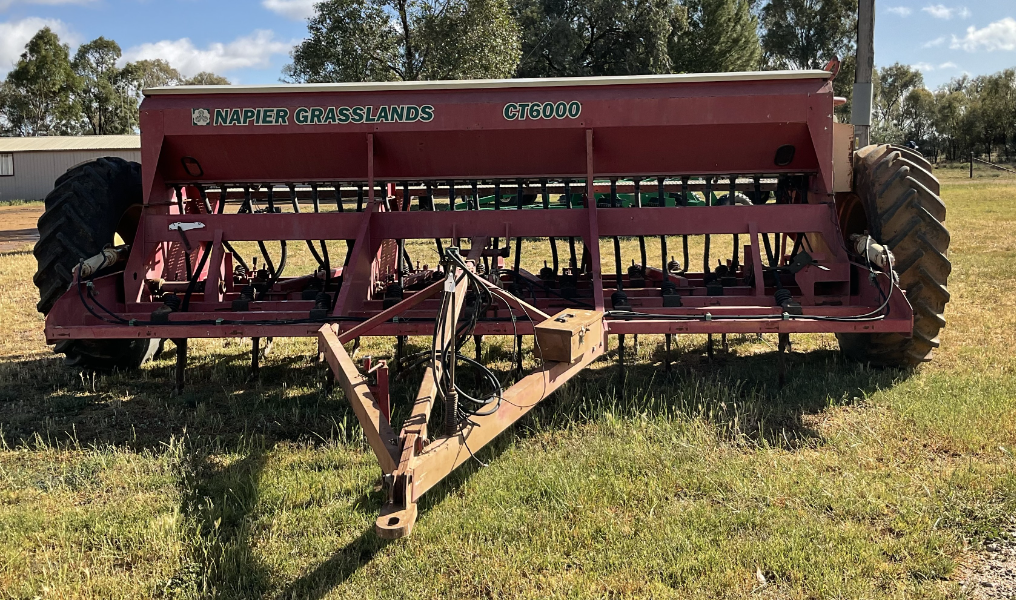 Lot 7 Napier Grasslands CT6000 Combine AuctionsPlus