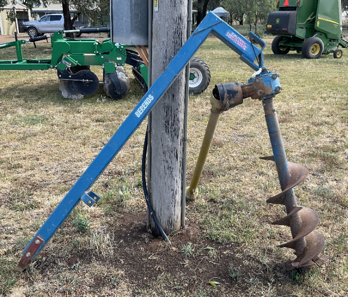 Lot 11 Berends PTO Post Hole Digger AuctionsPlus