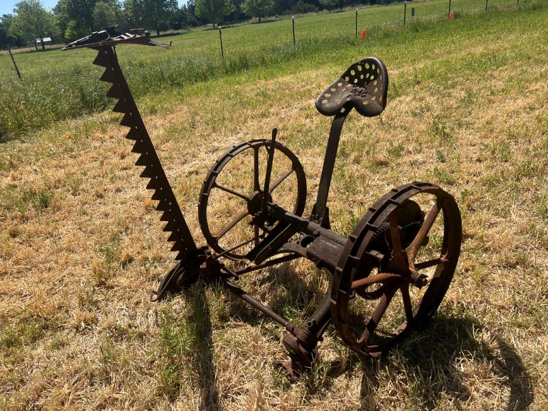 Lot 18 ANTIQUE MCCORMICK HORSE DRAWN MOWER AuctionsPlus