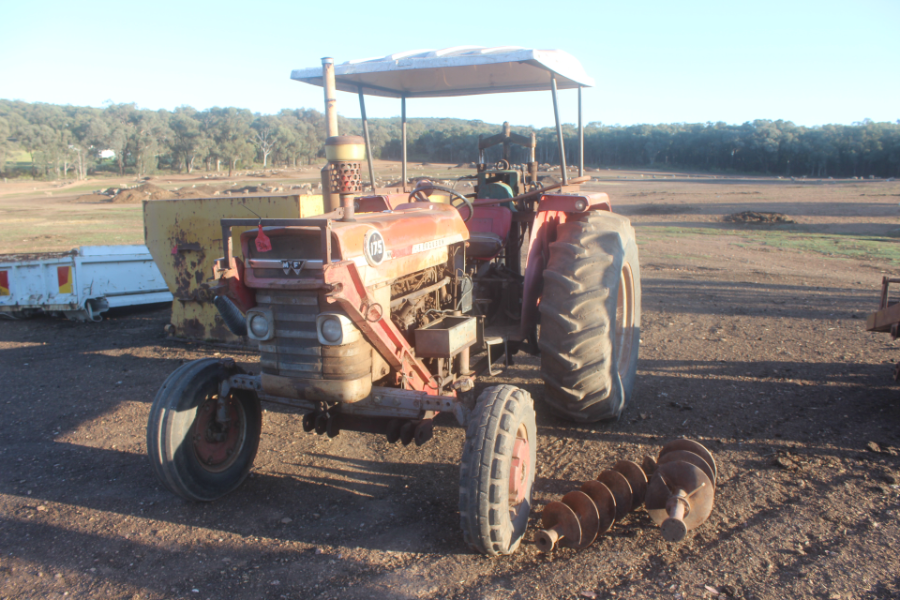 Lot 34 - Massey Ferguson 175 Tractor | AuctionsPlus