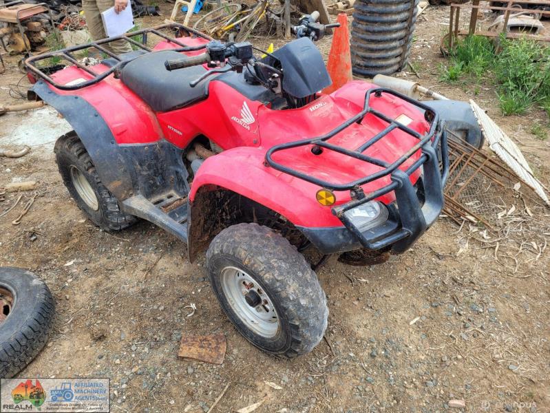 Lot Honda Four Trax Wd Quad Bike Auctionsplus