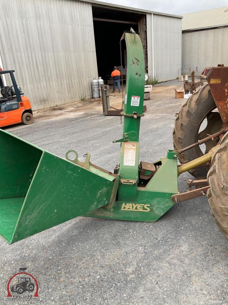 Lot 207 - Hayes 3pl PTO drive chipper | AuctionsPlus