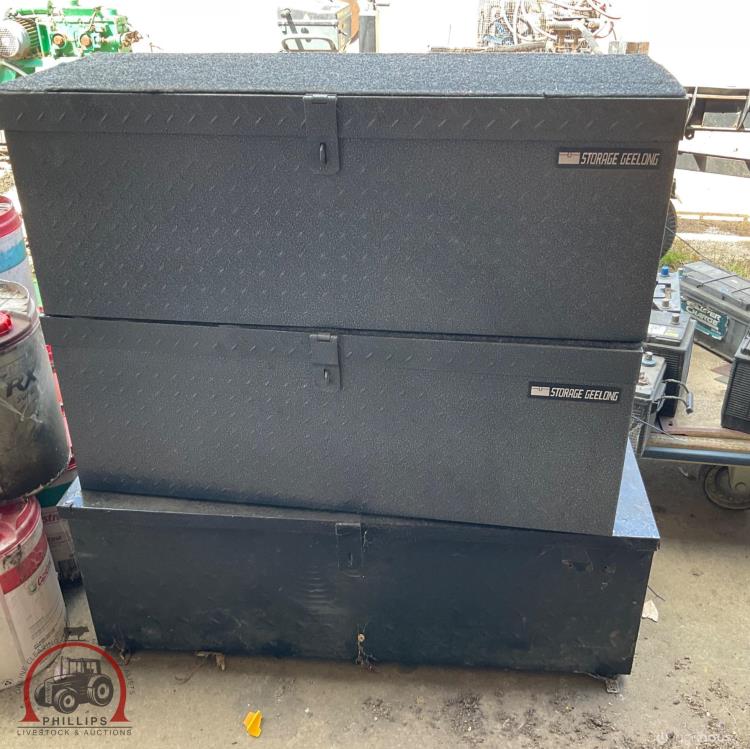 Lot 44 Storage Geelong steel tool box AuctionsPlus