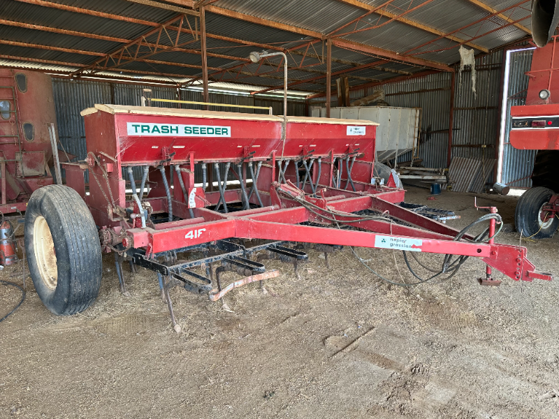 Lot 10 Napier Grasslands 418 trash seeder AuctionsPlus