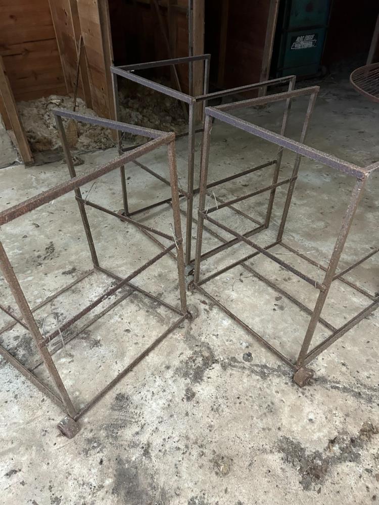 Lot 67 - 3x Wool Bale Trolleys | AuctionsPlus