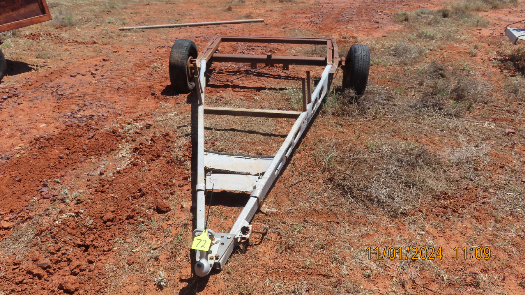 Lot 72 - A-frame Trailer | AuctionsPlus