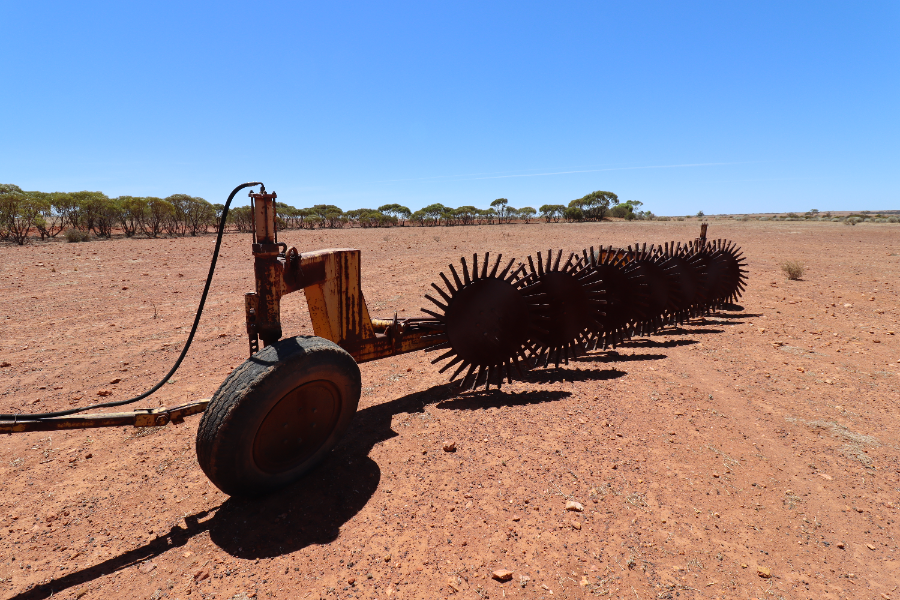 Lot 172 - Western 7 Pin wheel Rake | AuctionsPlus