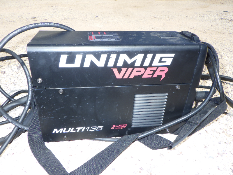 Lot 112 UNIMIG VIPER MULTI 135 WELDER AuctionsPlus