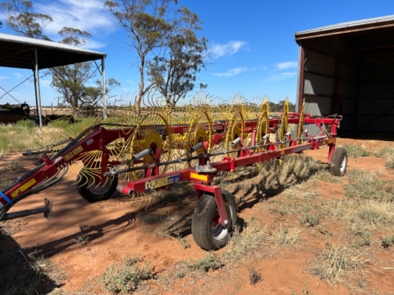 Lot 13 - Sitrex Mx/12 Explorer Hay Rake | AuctionsPlus