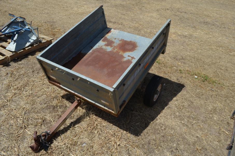 Lot 143 Small Box Trailer To Suit Motor Bike AuctionsPlus Lot 143 small box trailer to suit motor bike auctionsplus