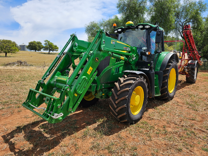 LOT 5 - AS NEW John Deere 6140M FEL Tractor | AuctionsPlus