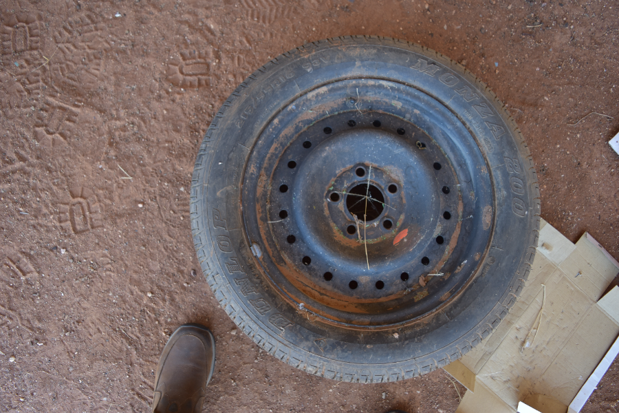 Lot 155 - Ford Falcon tyre & rim | AuctionsPlus