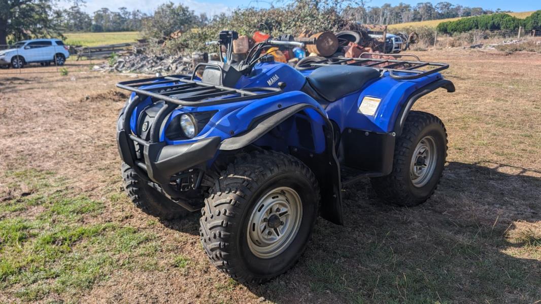 Lot Yamaha Grizzly Quad Bike Auctionsplus