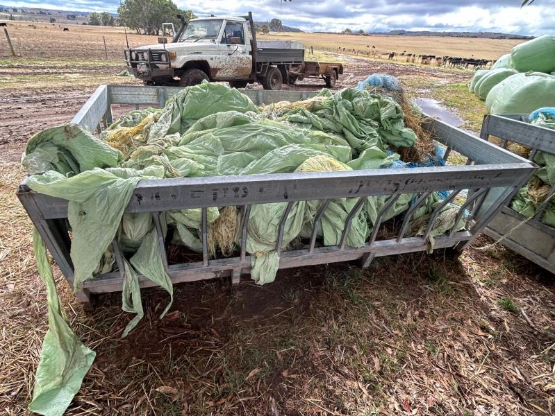 Lot 218 Bale Up Hay Feeder AuctionsPlus