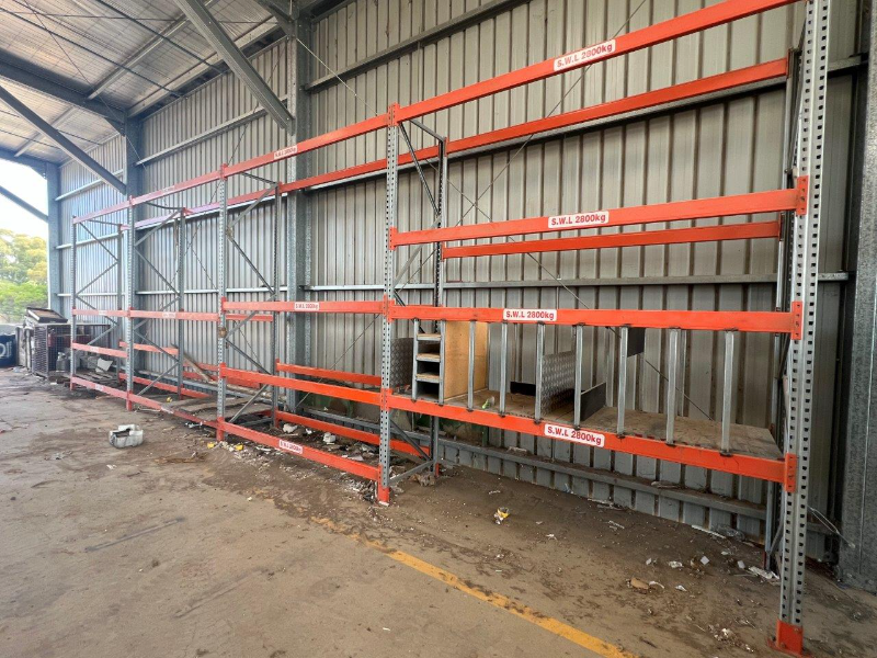 Lot 155 - 4 BAYS OF PALLET RACKING | AuctionsPlus