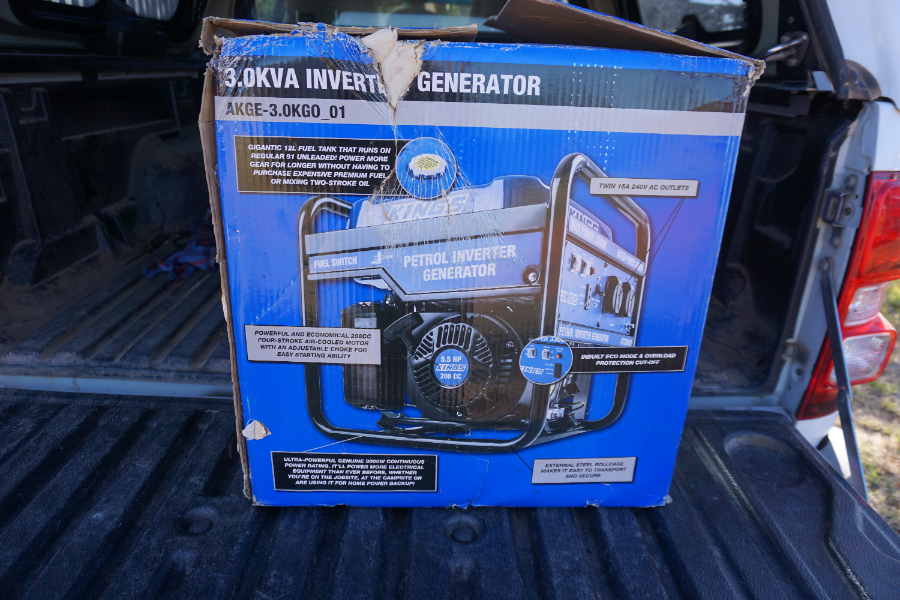 Lot 20 3.0KVA Kings Inverter Generator New condition AuctionsPlus