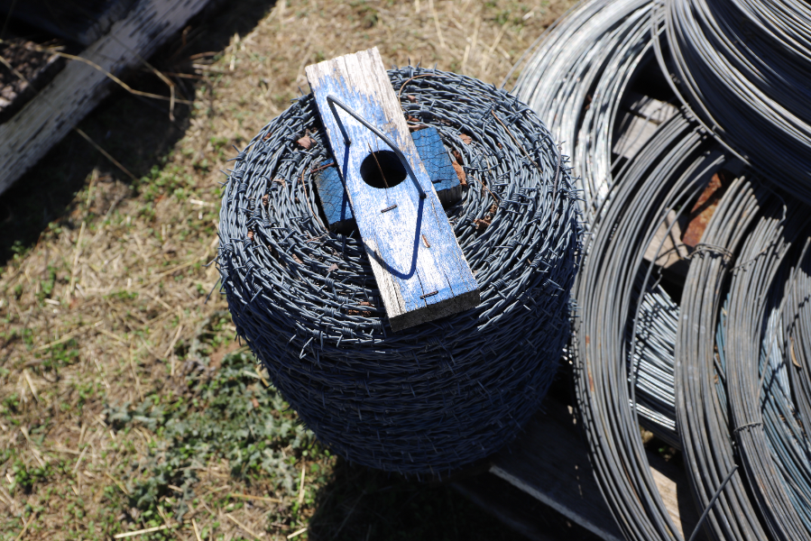 Lot 70 - Roll of HT Barb Wire | AuctionsPlus