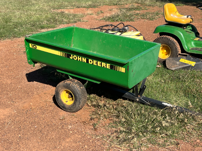 Lot 97 John Deere Garden Trailer Auctionsplus