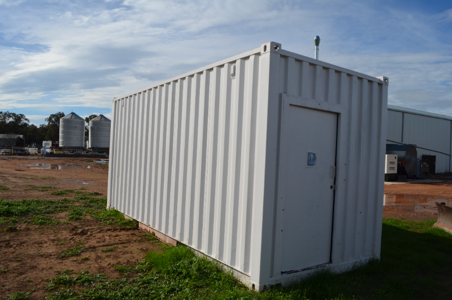 Lot 16 - 20ft shipping container converted into toilets | AuctionsPlus