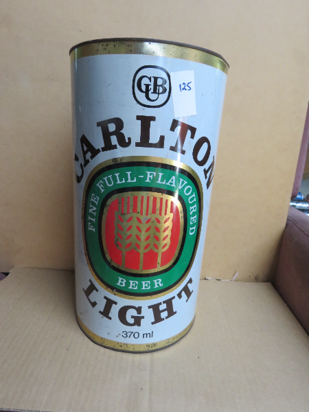 LOT 125 - CARLTON LIGHT CAN M/BOX | AuctionsPlus