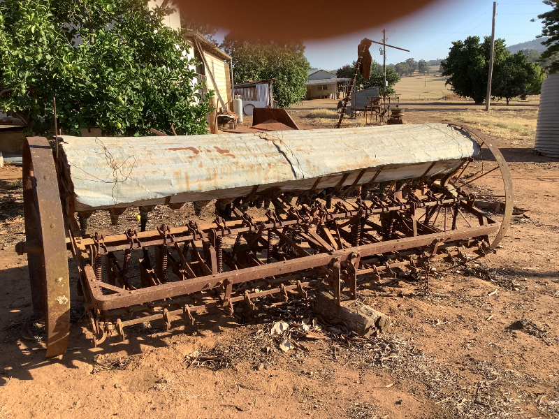 Lot 224 - Massey Harris Antique Combine | AuctionsPlus