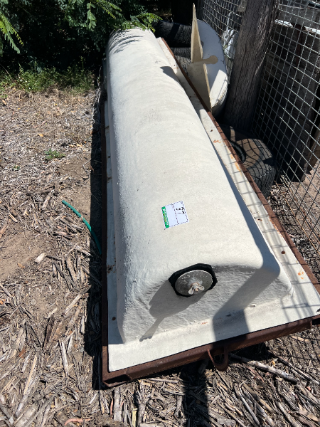 Lot 37 - 10’ long fibreglass trough | AuctionsPlus