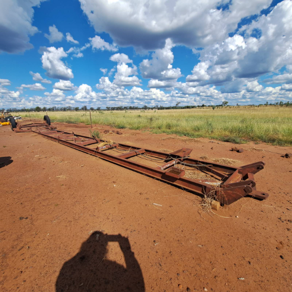 Lot 153 - 12m implement trailer | AuctionsPlus