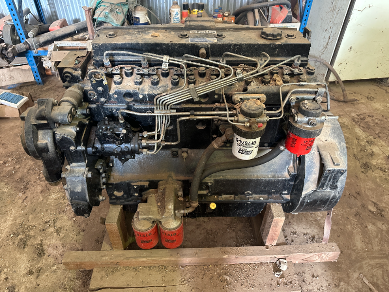 Lot 9 - 1006 Phaser Perkins 6 Cylinder Diesel Engine | AuctionsPlus
