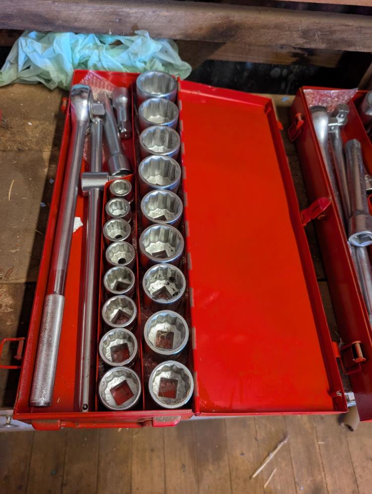 21 Piece Metric 3/4 Drive Socket Set - 19mm to 50mm | AuctionsPlus
