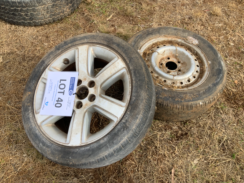 Lot 40 - Rims and Tyres | AuctionsPlus