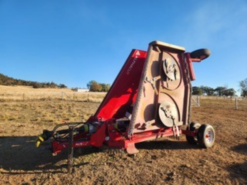 Lot 66 - 2023 Auscut 6.5m Alphacut H/duty slasher | AuctionsPlus