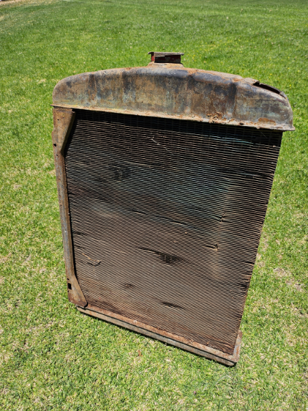 Lot 241 - #241. Radiator – McCormick-Deering AW6 Tractor | AuctionsPlus