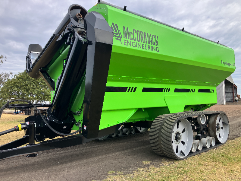 Lot 277 - McCormack Engineering Crop Hopper 44 Chaser Bin | AuctionsPlus