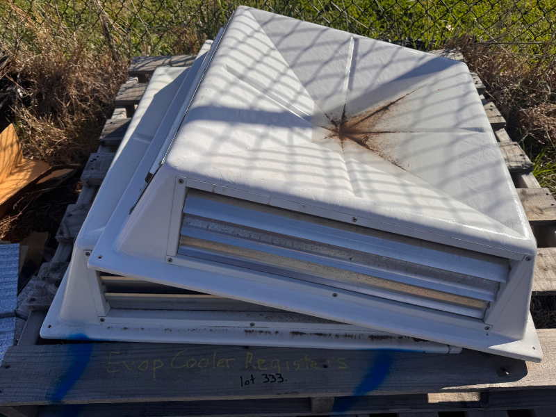 Lot 333 Evap Cooler Registers. AuctionsPlus