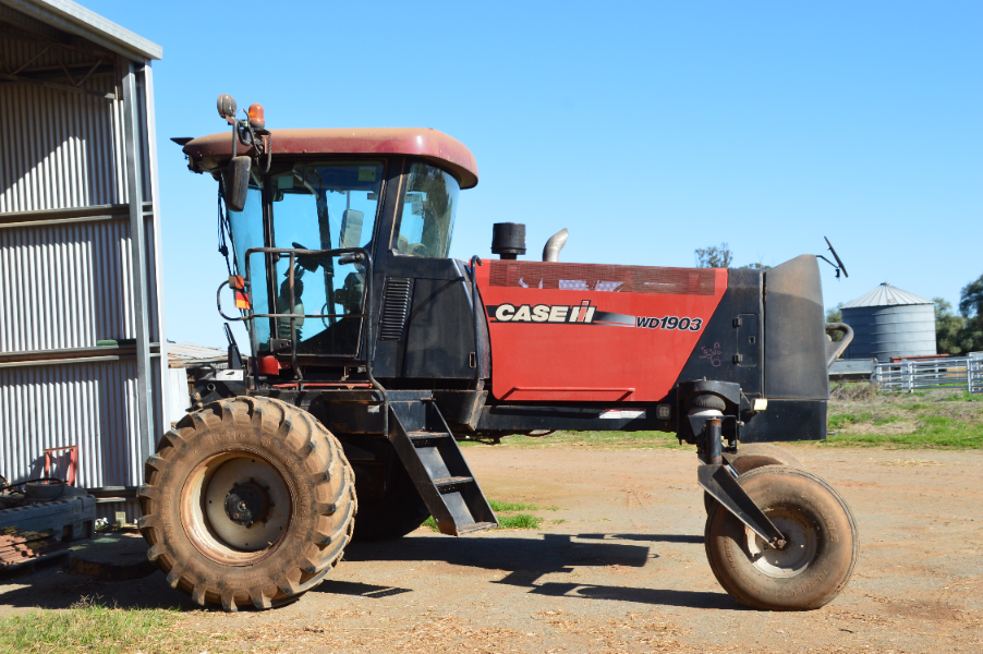 Lot 368 - Case IH WD1903 windrower | AuctionsPlus