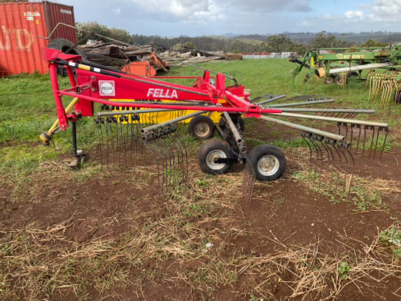 Lot 5 - FELLA Hay Rake | AuctionsPlus