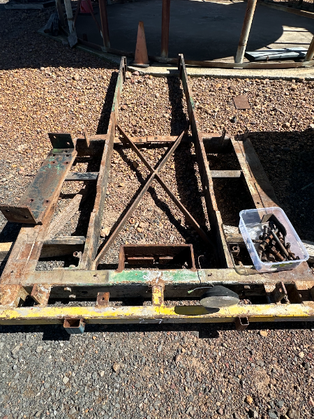 Lot 27 - Tractor frame for 1600 litre tank | AuctionsPlus