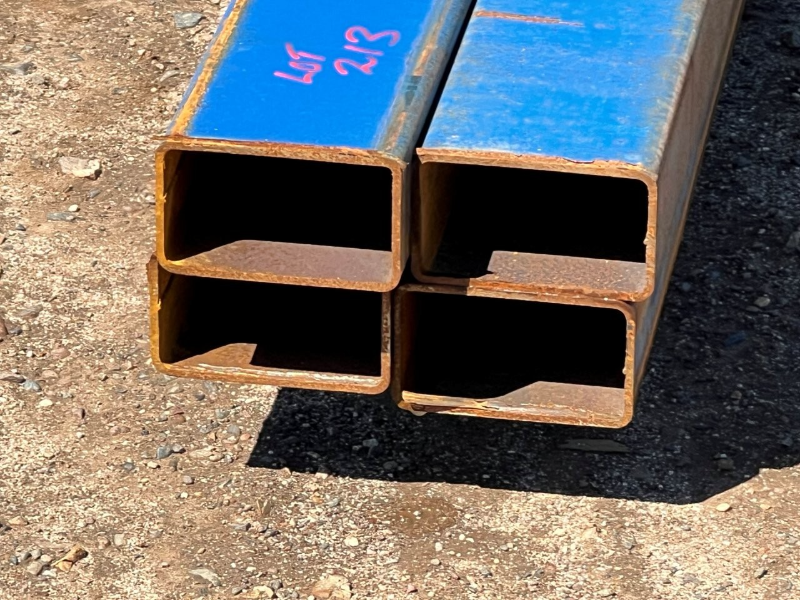 Lot 213 - 4 X LENGTHS OF 125 X 75 RHS | AuctionsPlus