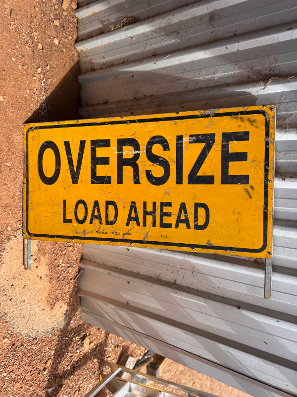 Lot 81 - Over Size Sign | AuctionsPlus