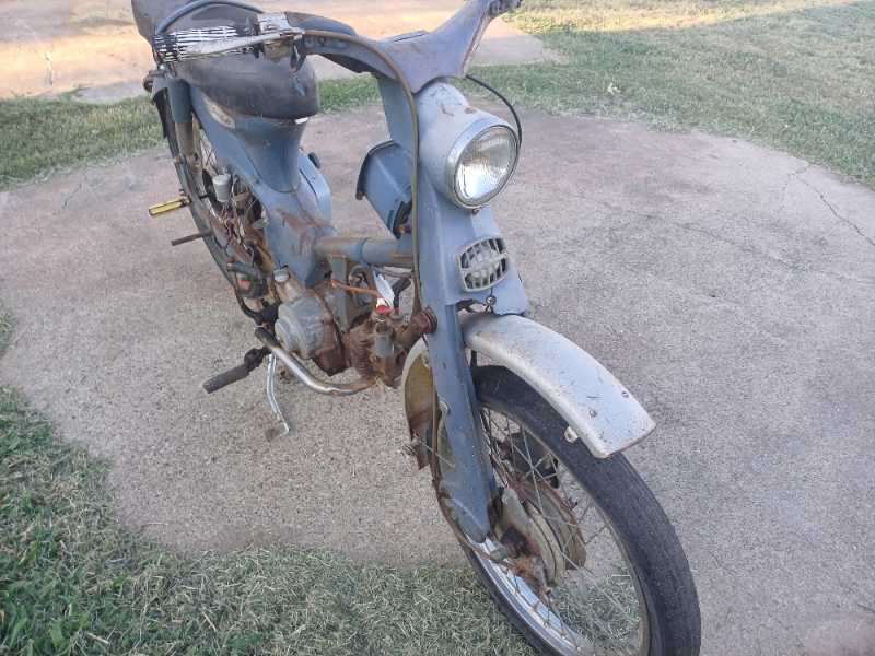 Lot 71 - Late 1950's early 1960's Honda C100 50cc Cub Scooter ...