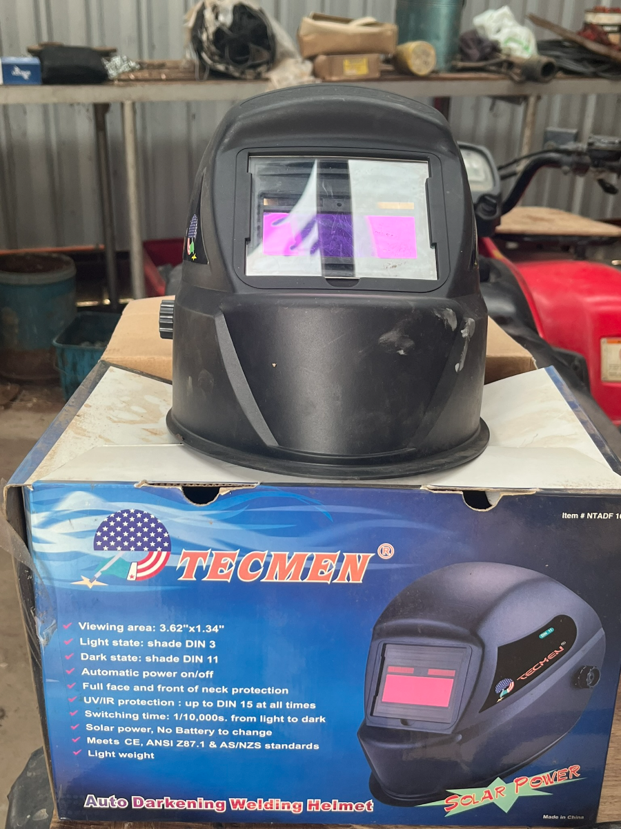 Techman welding Helmet | AuctionsPlus