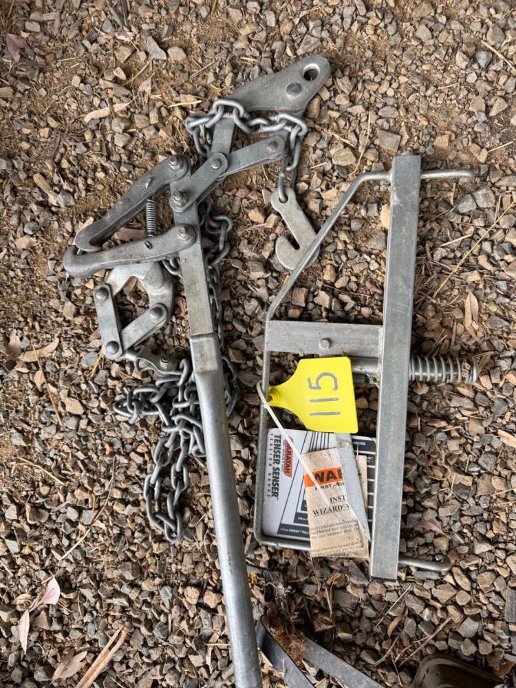 Lot 115 - Wire strainers & Waratah wire tenser senser | AuctionsPlus