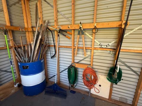 109 · Garden Shed Contents (Used)